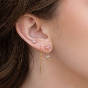 How do threader earrings work?插图1