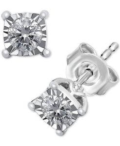 Dazzling Decisions: A Guide to Diamond Earring Settings插图1