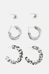 The Allure of Silver Earring Set插图3