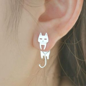 Feline Fun: The Adorable World of Cat Earring插图1