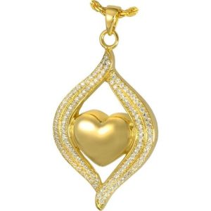 Gold Urn Necklace: A Delicate Way to Remember Loved Ones插图1