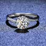 white gold diamond ring