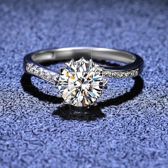 white gold diamond ring