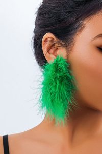 Feather Earring Trend