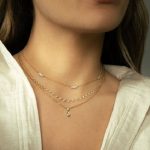 Diamond Accented Moissanite Necklaces