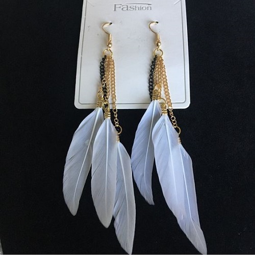 Feather Earring Trend