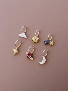 Charm Earrings: Dainty Charms