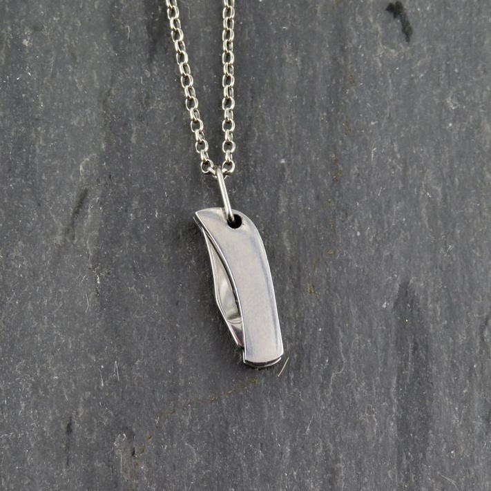 Explore creative mini knife necklace ideas