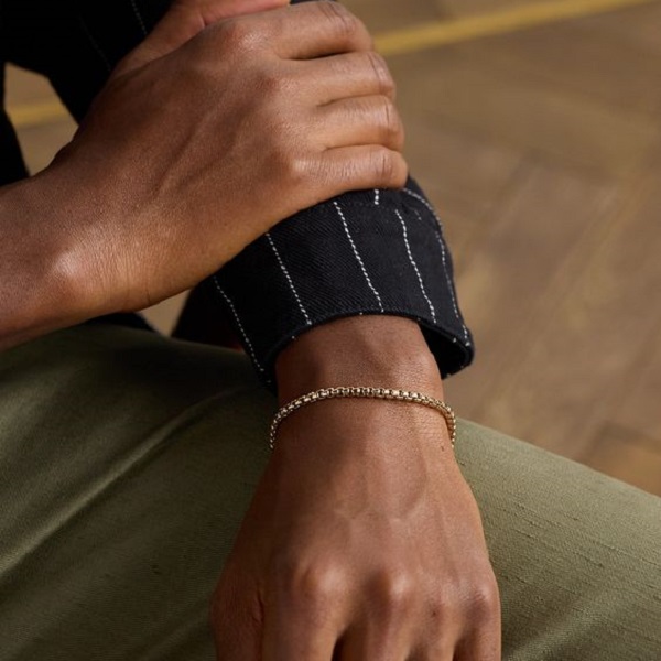 Discover the modern appeal of gold bracelets for men