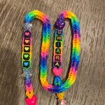 how to make colorful rainbow loom bracelets