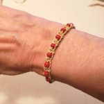 Learn to crochet a simple, stylish bracelet