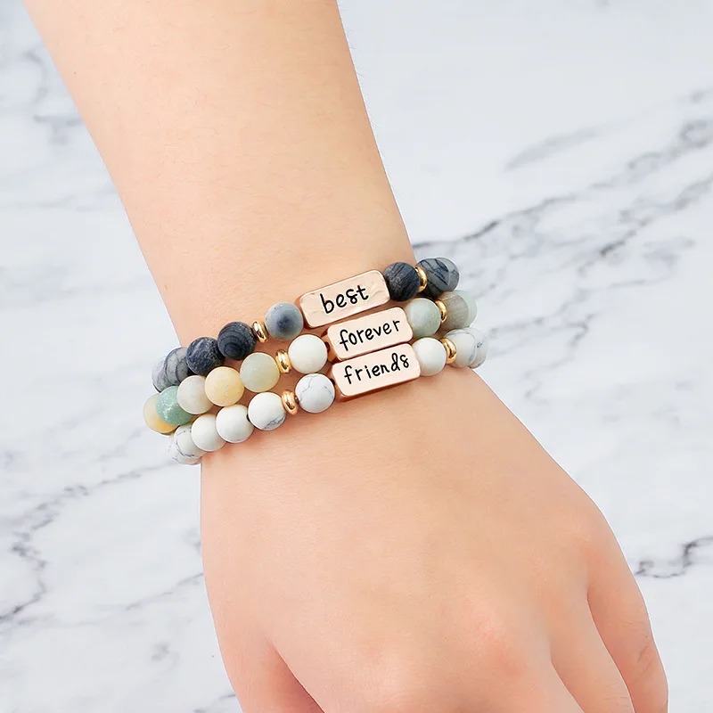 friendship bracelets with beads