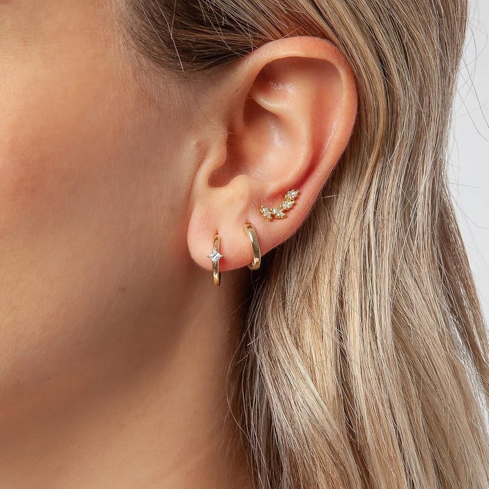 flat back earrings