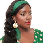 Long Hair 1950s Headband Hairstyle: Vintage Glam Revival