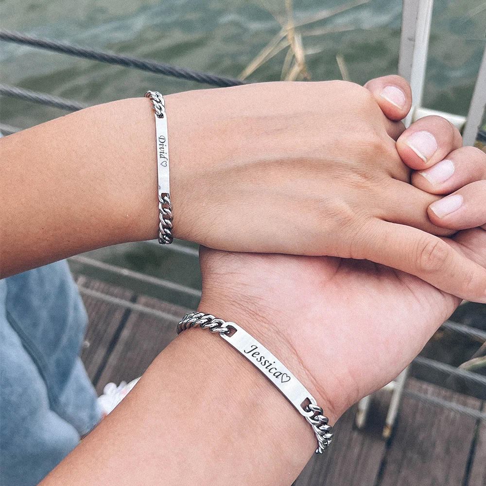 permanent couples bracelets