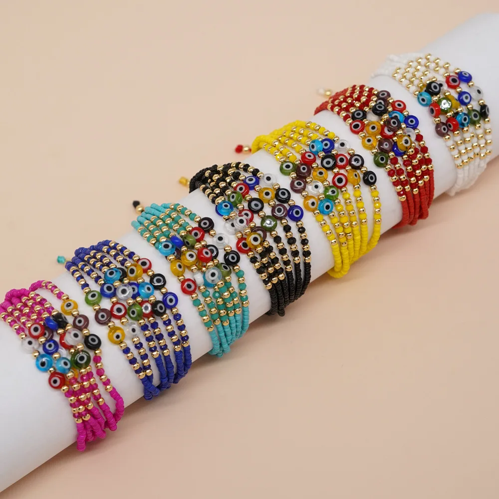 clay bead bracelets