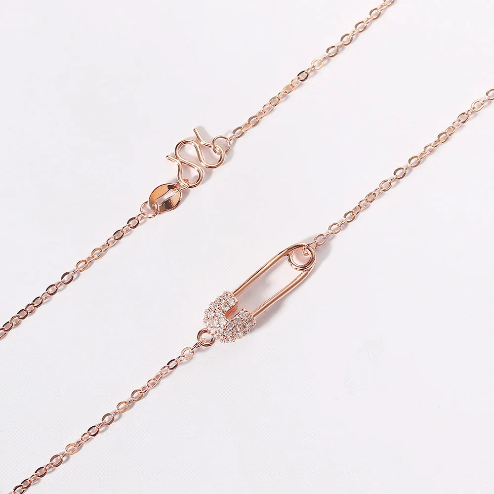 safety pin necklace